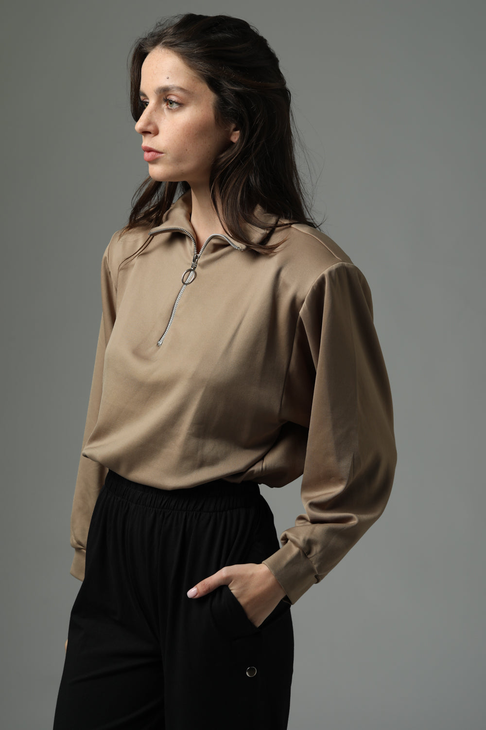 Adam Padded Gold Polo