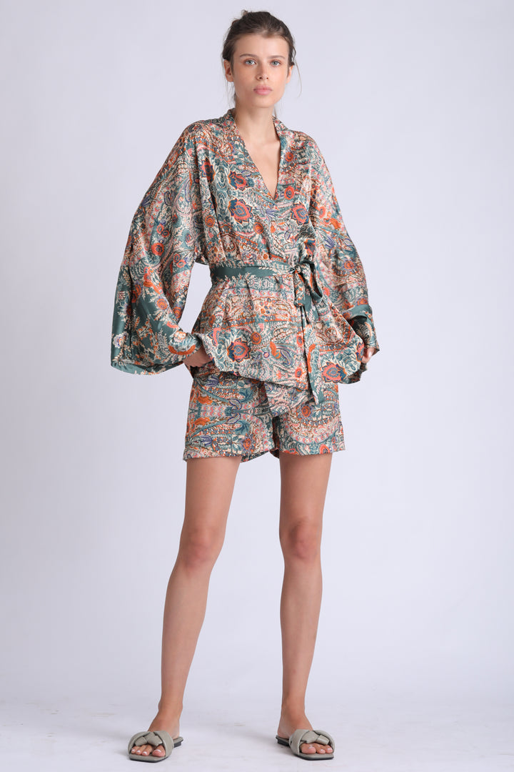 חליפת קימונו לנשים Starz Kimono Set סט צבעוני