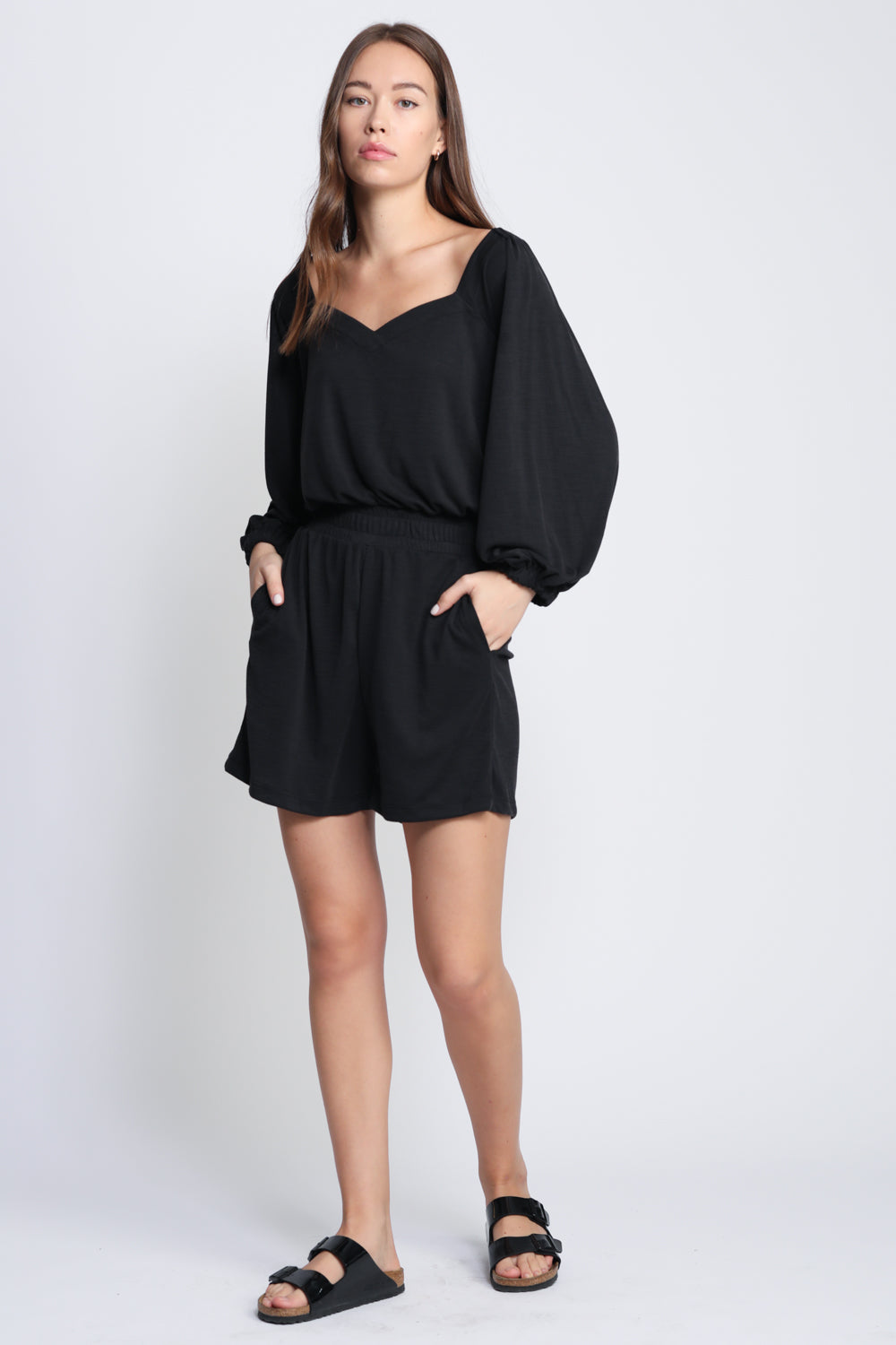 אוברול לנשים Prince Black Jumpsuit מידה XS
