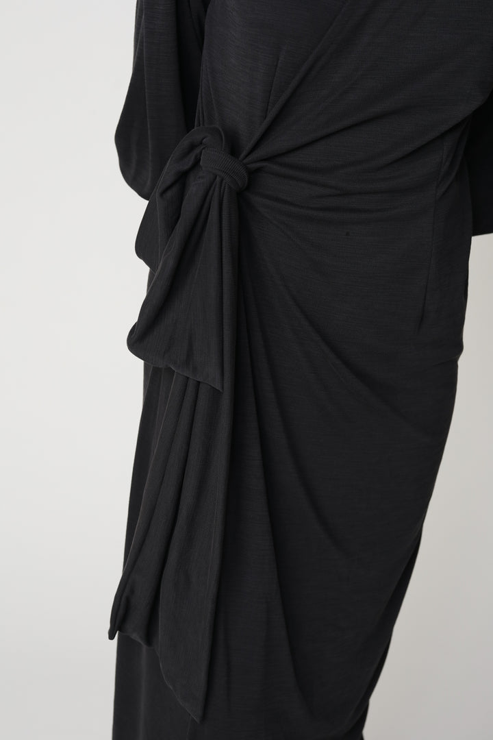 Wrap Black Dress