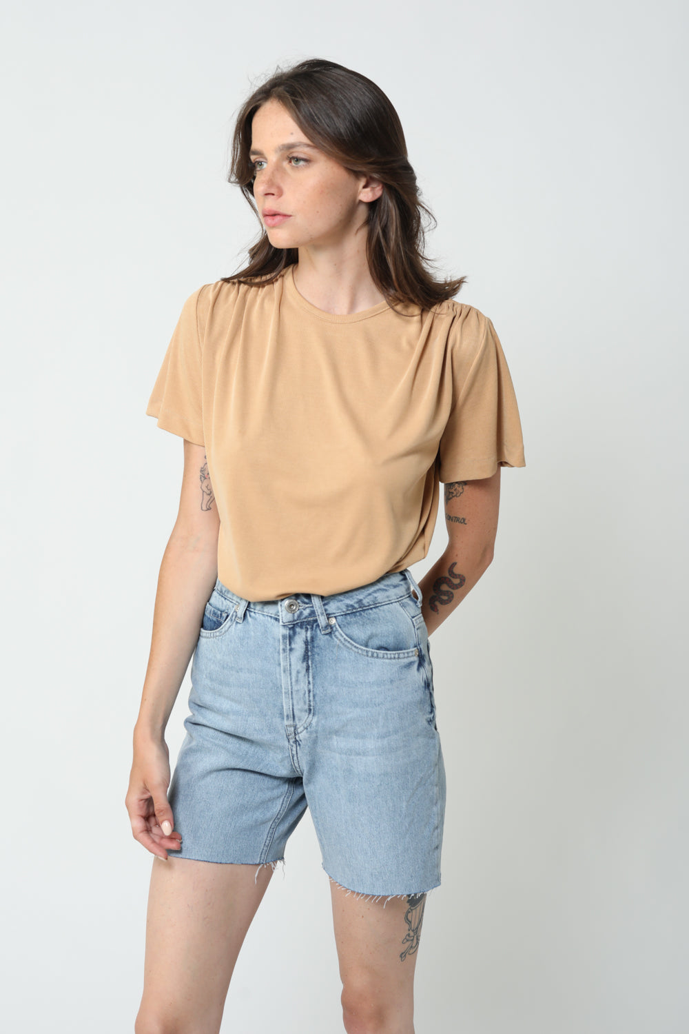 New Only Mustard T-Shirt