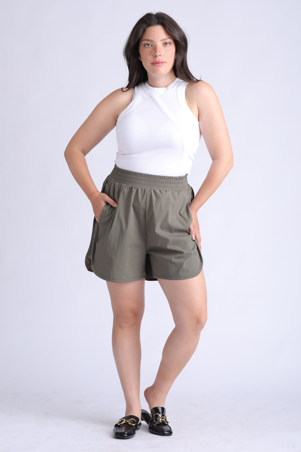 Buni's Olive Green Shorts