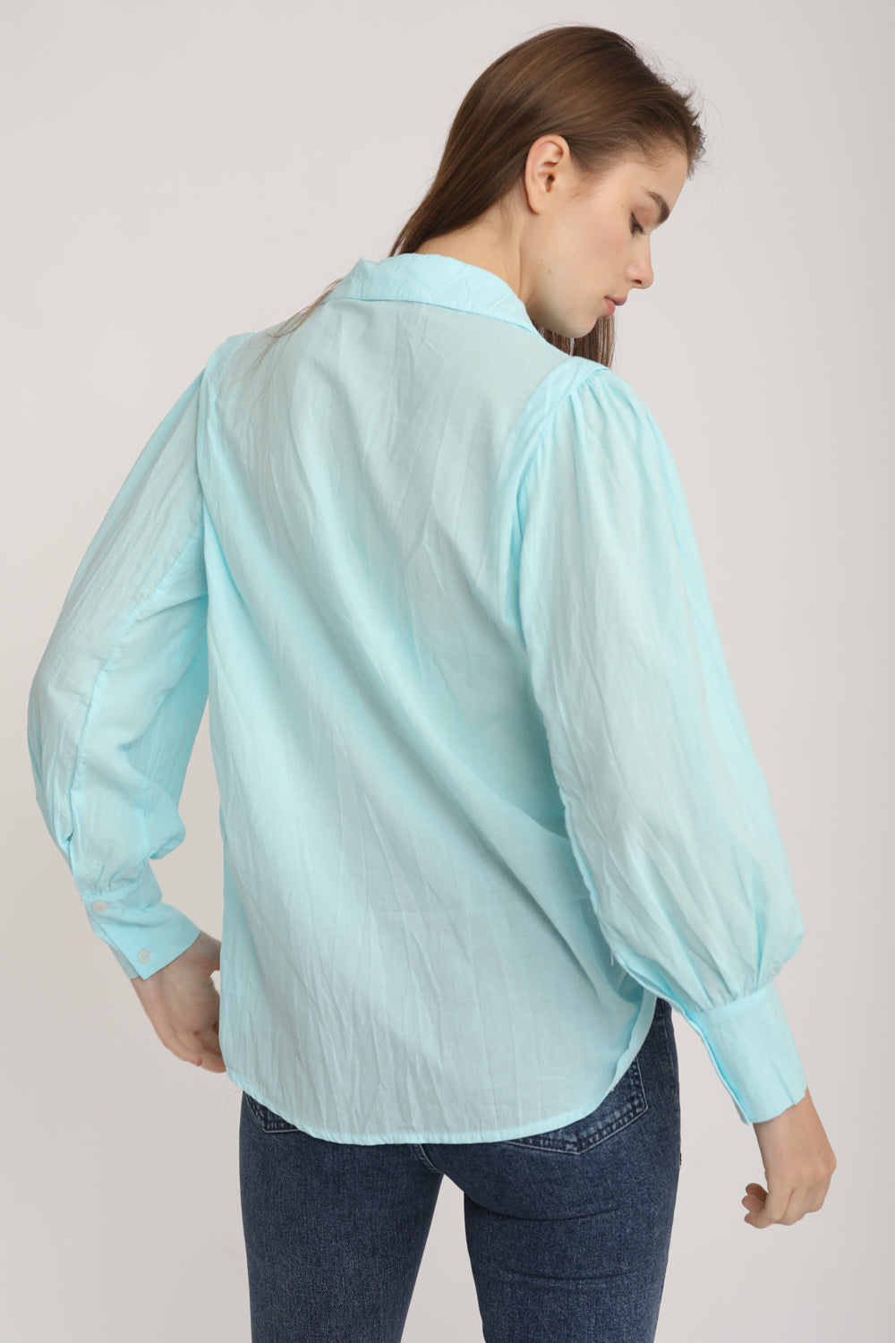 Light Blue Buttoned Shirt