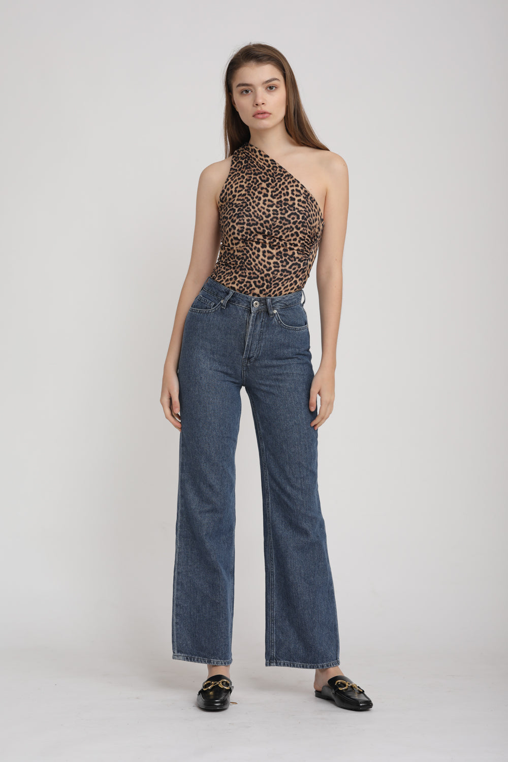 ג'ינס באגי ארוך Baggi Blue Denim 
