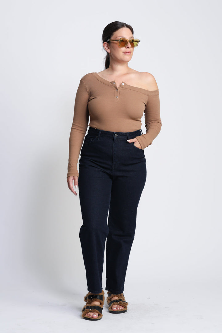 Passionate Long Camel Top