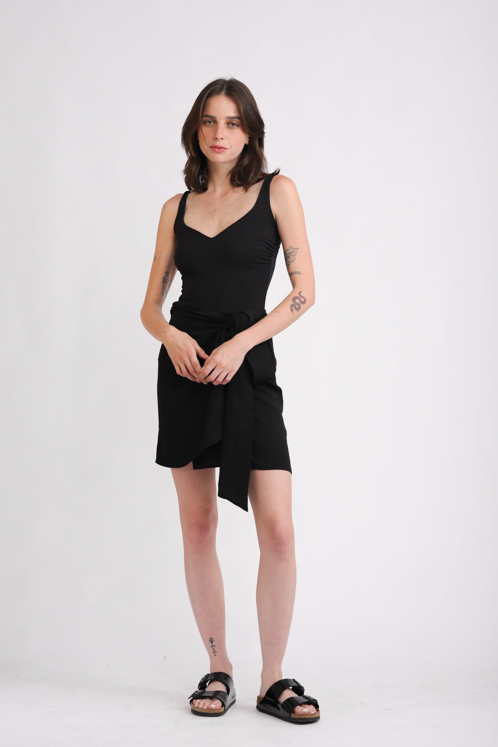 Island Black Skirt