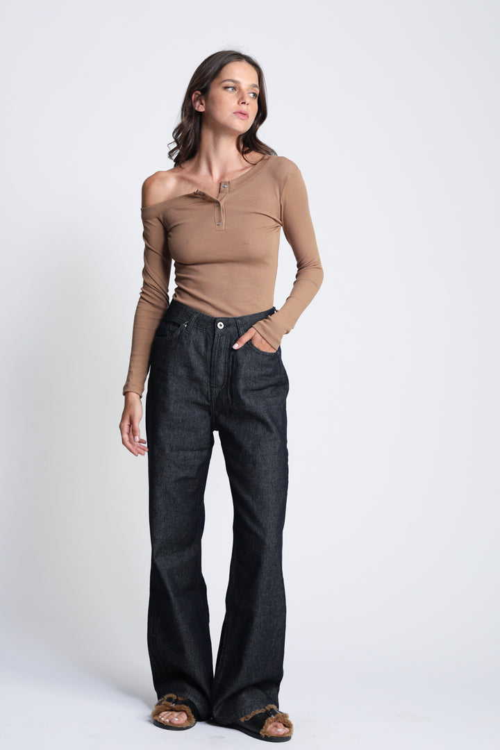 Passionate Long Camel Top
