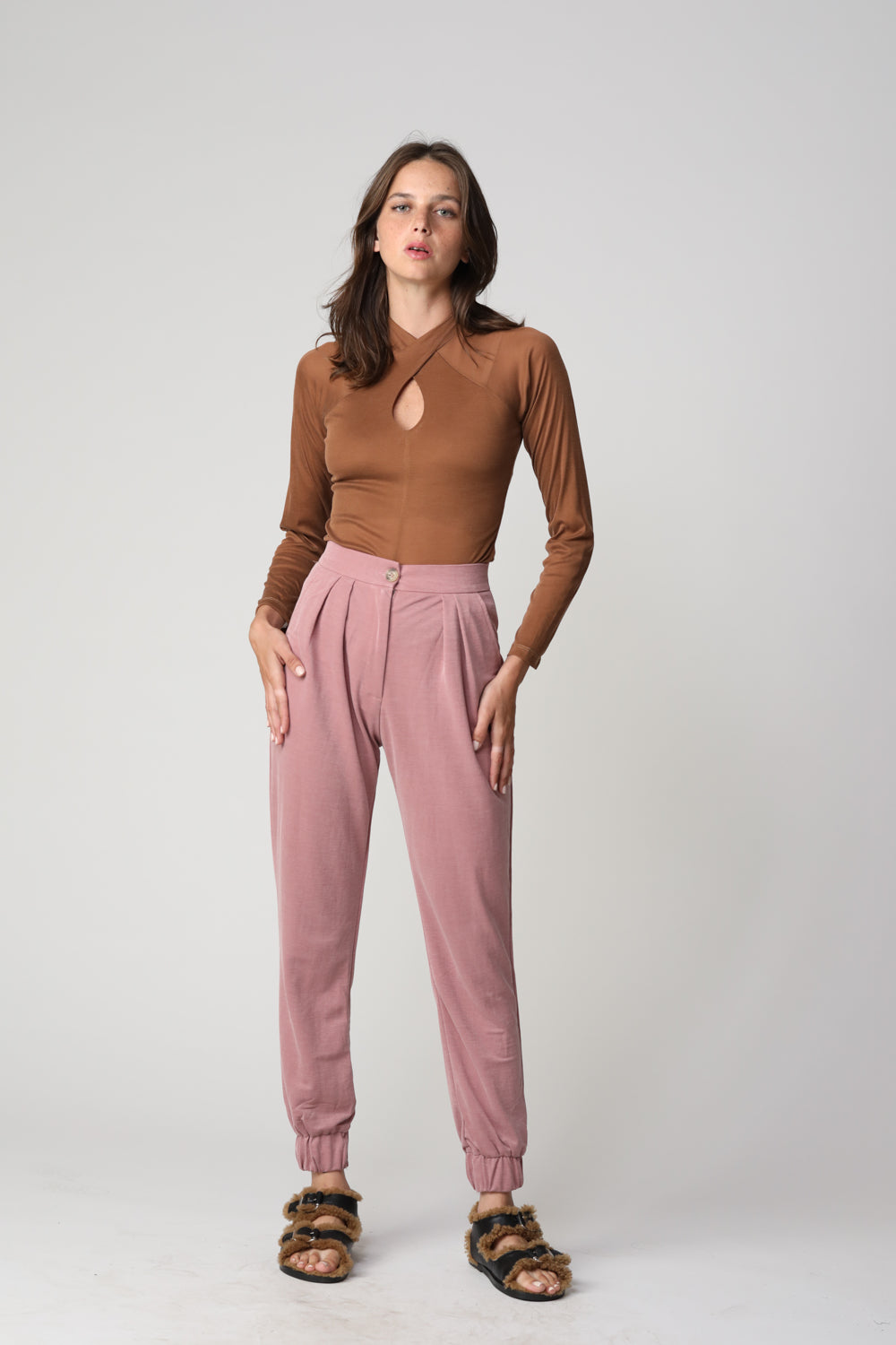 Timeless Maroon Bottoms