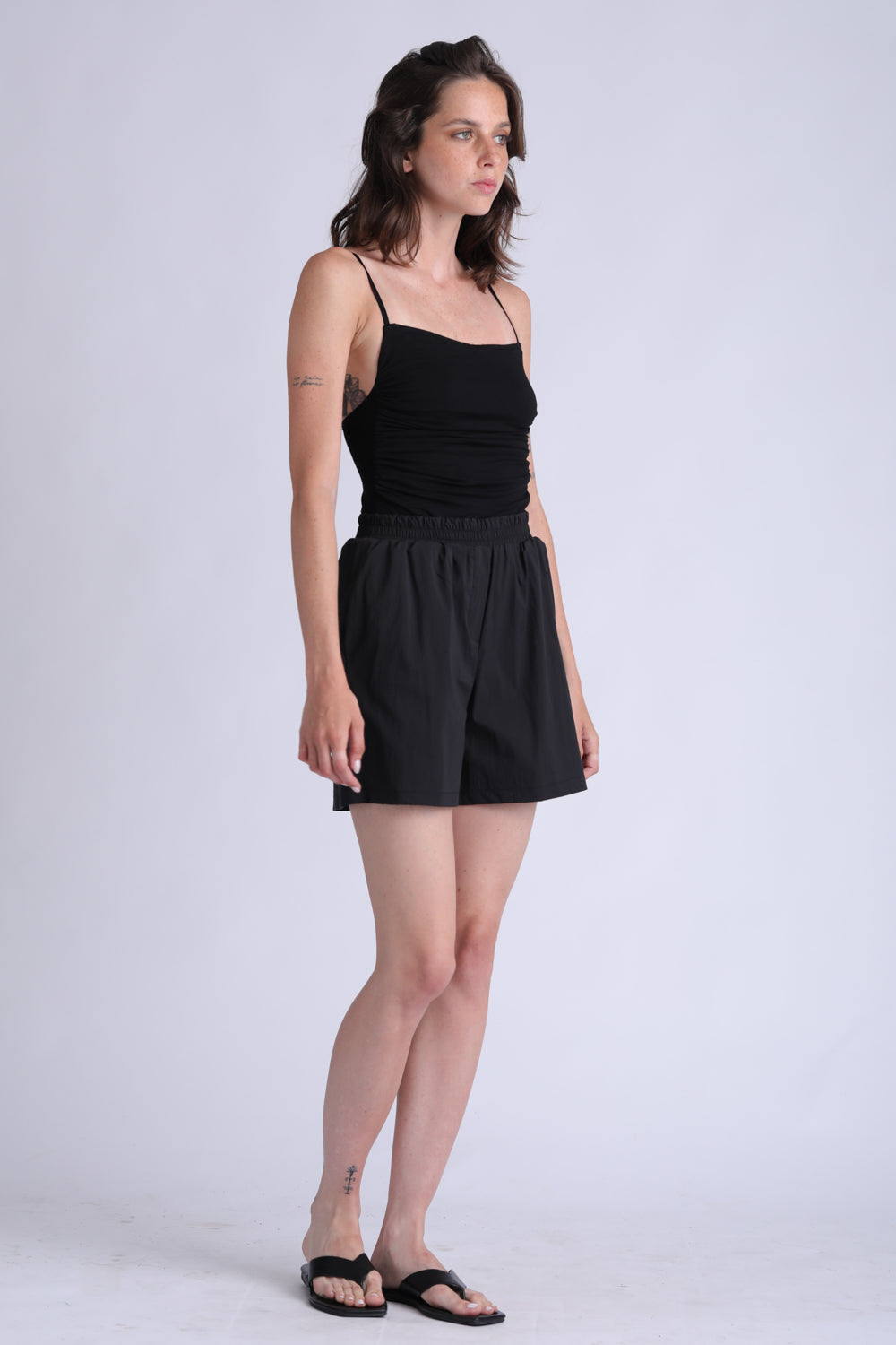 Boxer Black Shorts