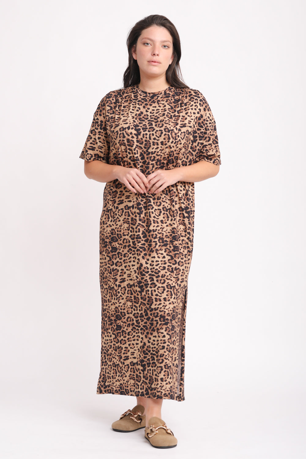 Boyfriend Leopard Dress