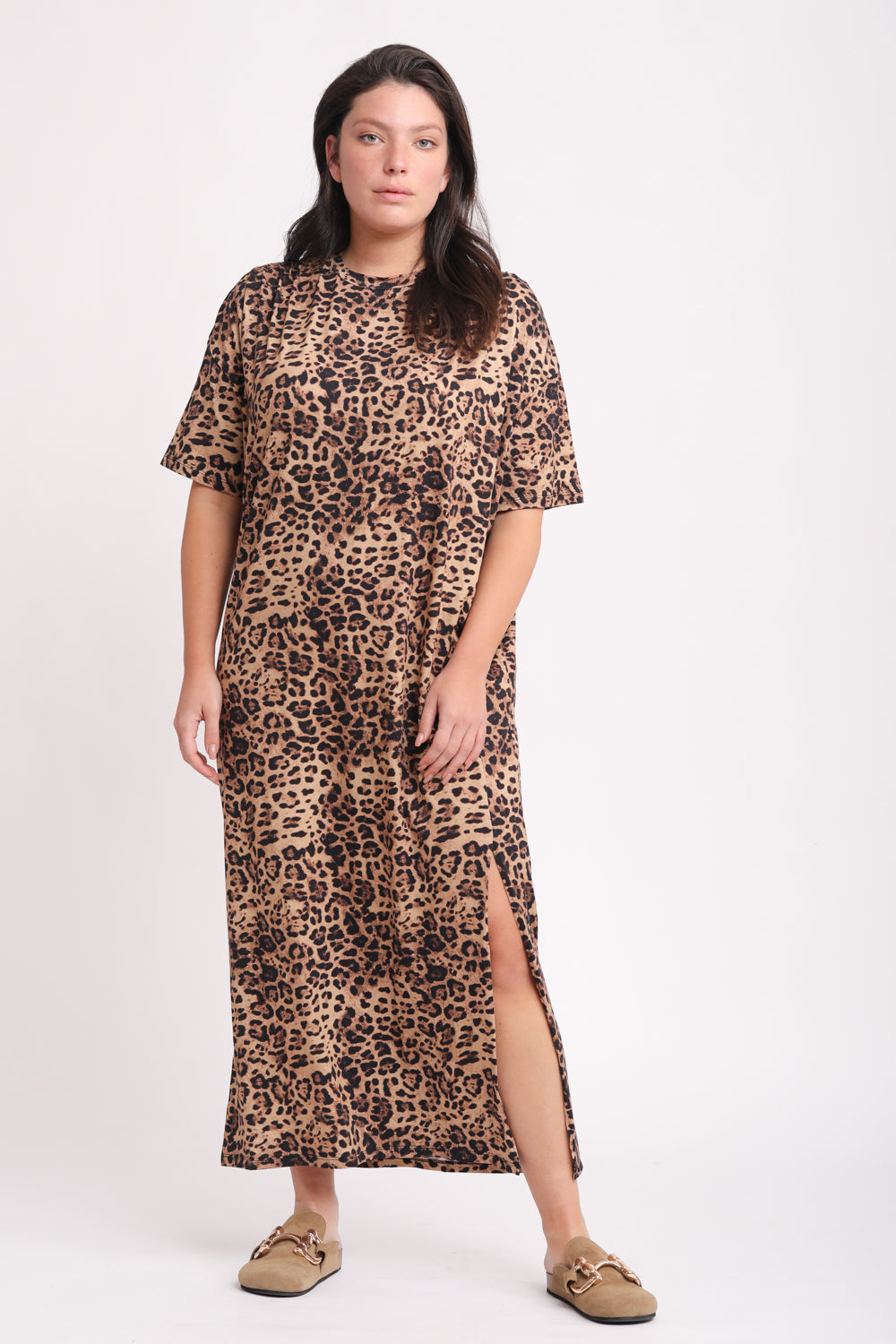 Boyfriend Leopard Dress