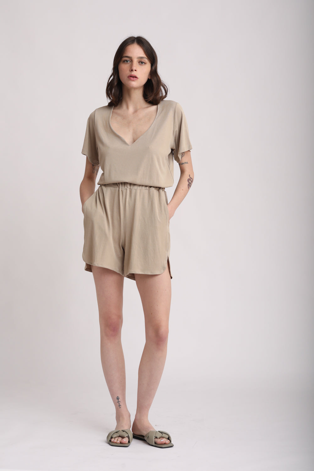 Season Beige Jumpsuit