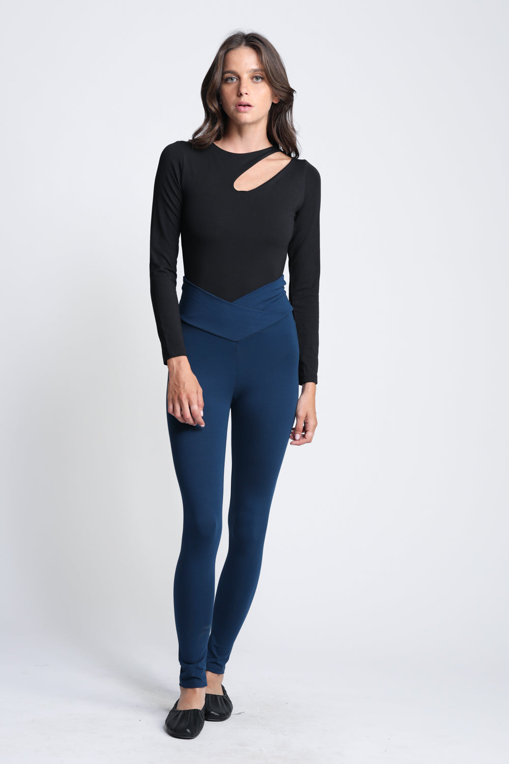 Swan Black Bodysuit