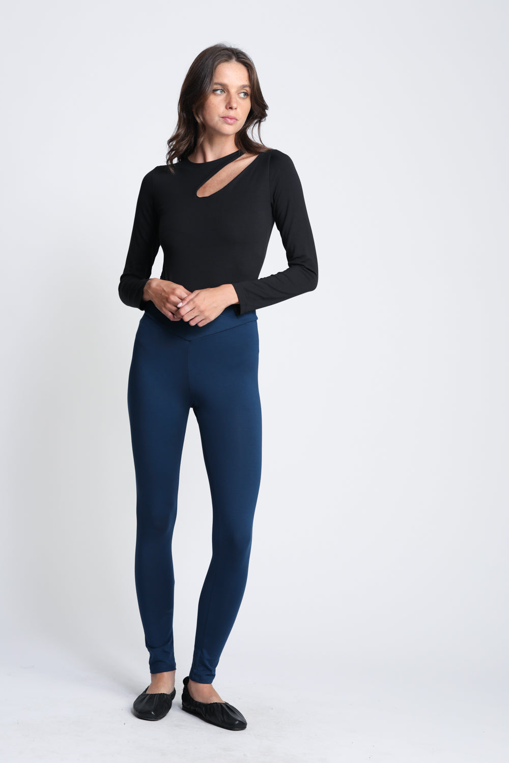 Everyday Navy Leggings