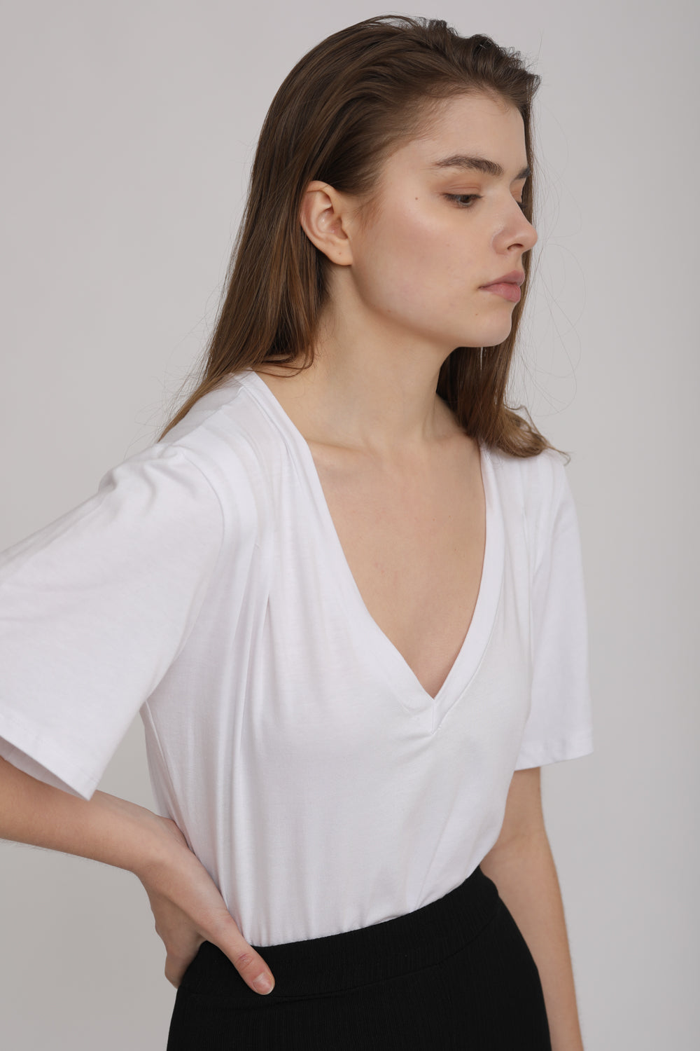 Away White Short Bodysuit