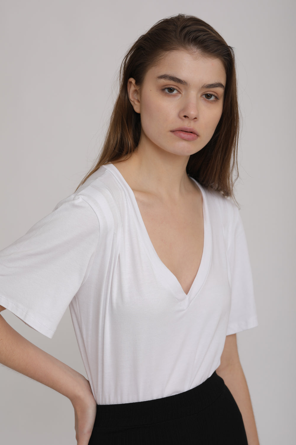 Away White Short Bodysuit