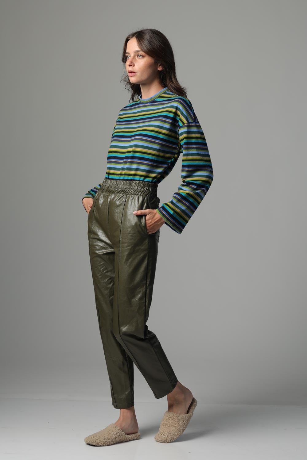 Girlfriend Stripes Bodysuit