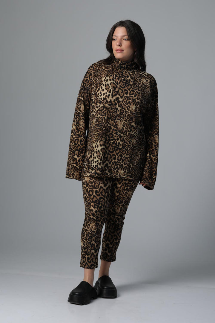 Wanted Leopard Jumper