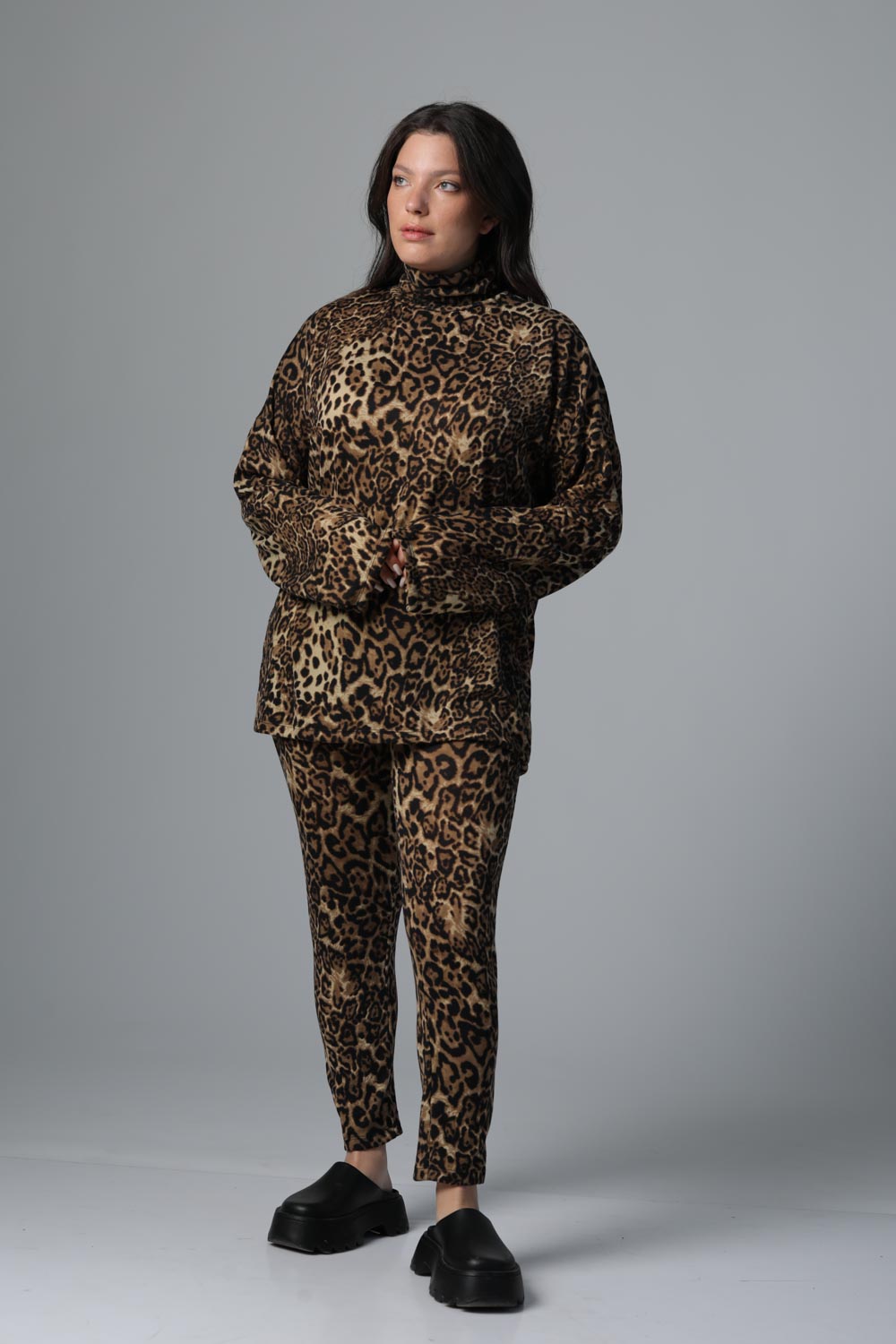 Wanted Leopard Jumper