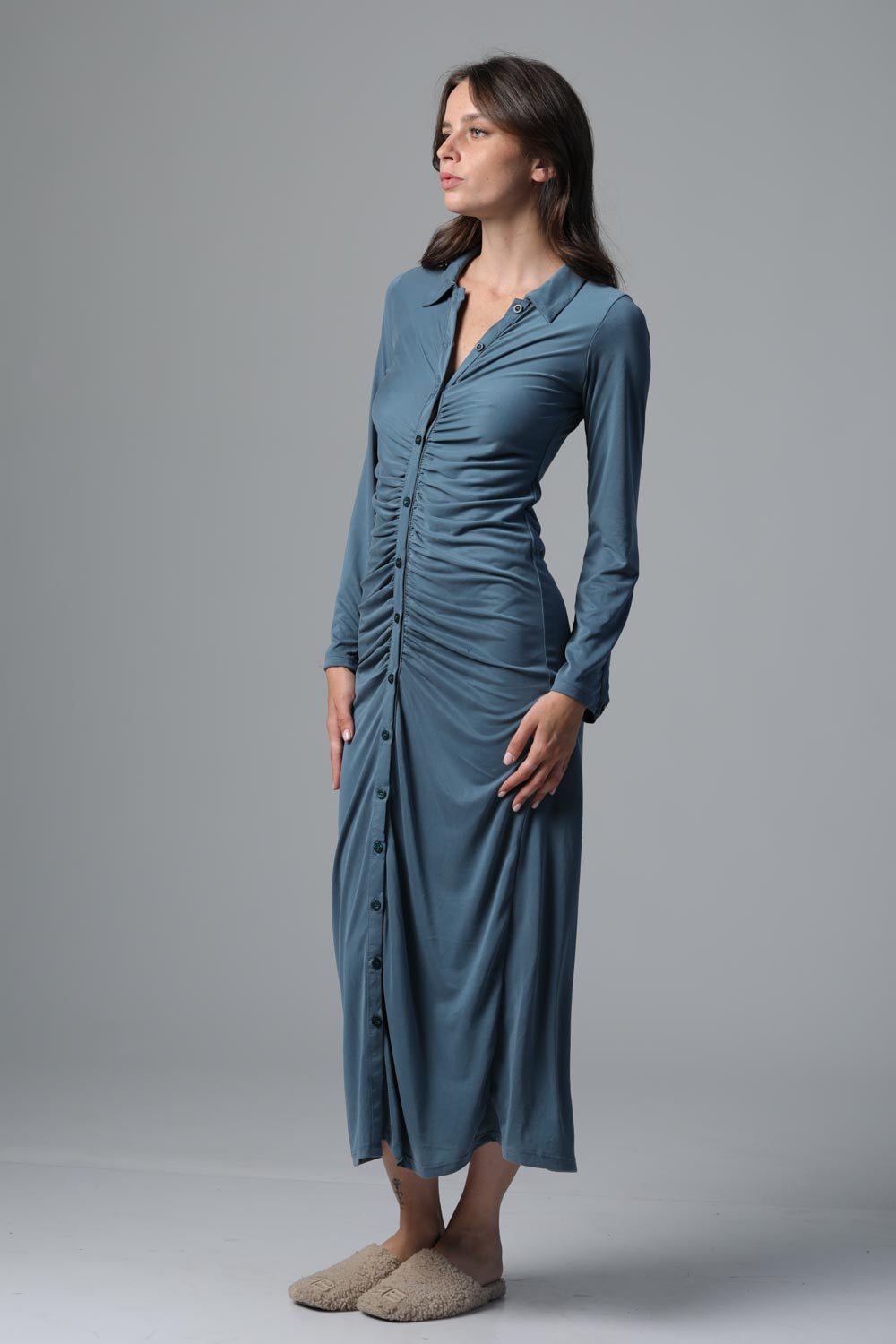 River Blue Long Dress