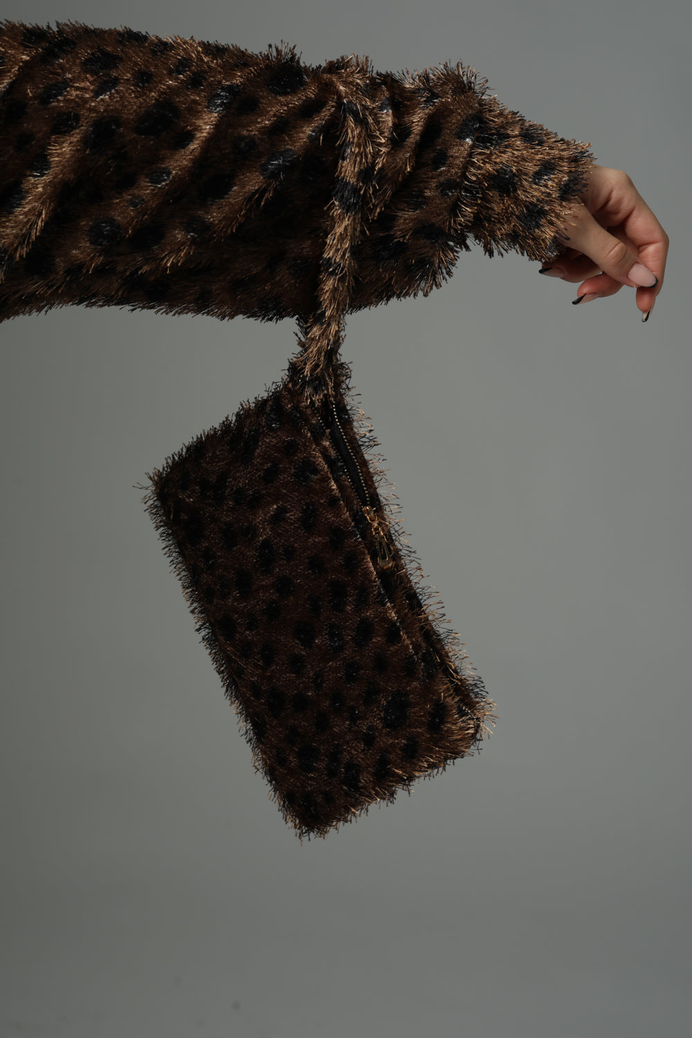 Leopard Glam Wallet ארנק תיק יד מנומר
