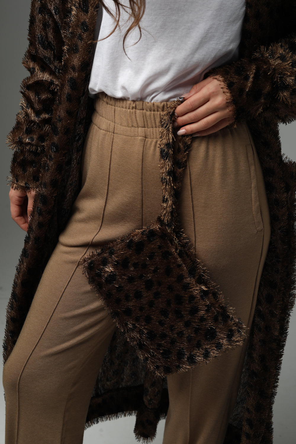 Leopard Glam Wallet ארנק תיק איכותי לאישה