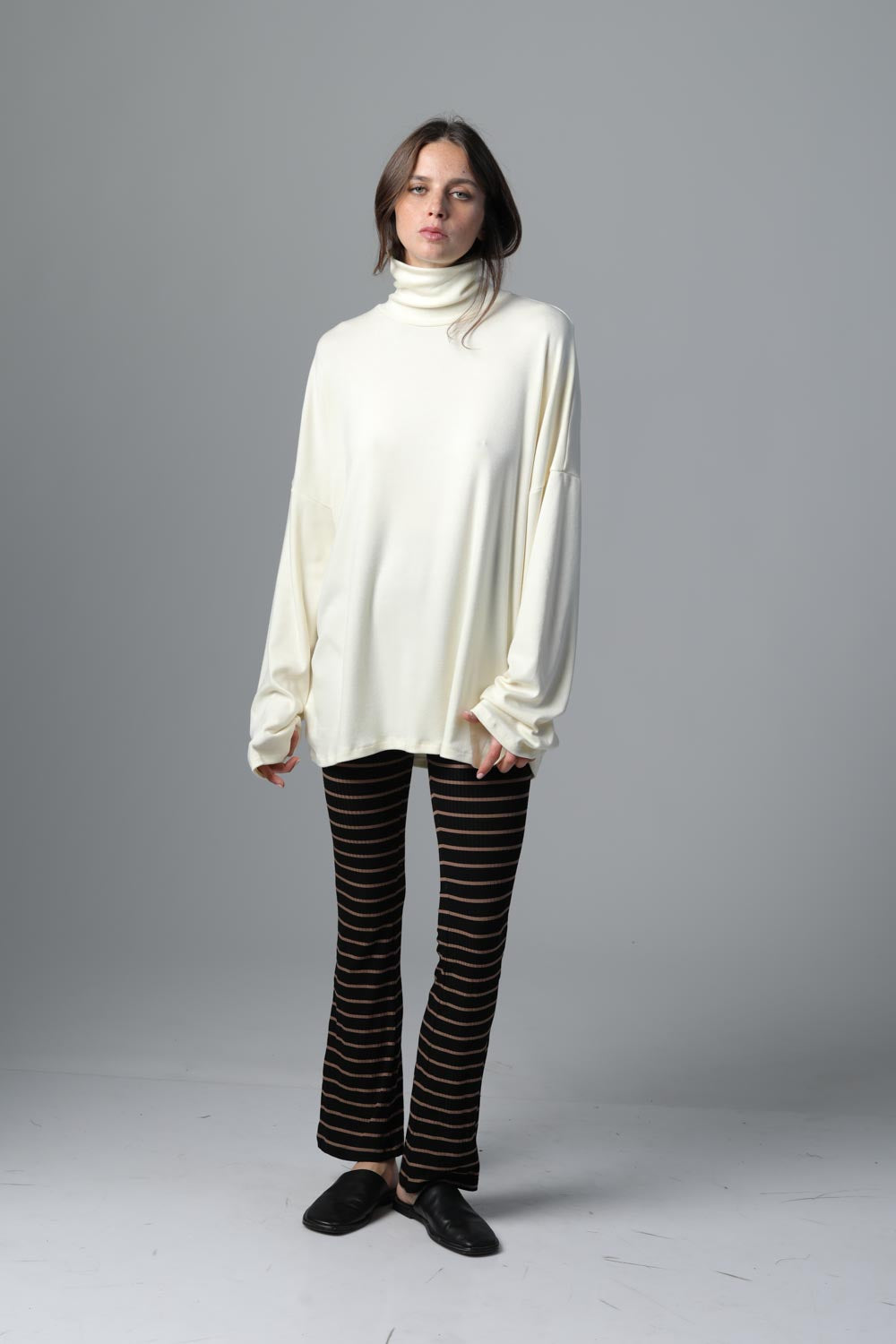 Wanted Cream Oversized Jumper