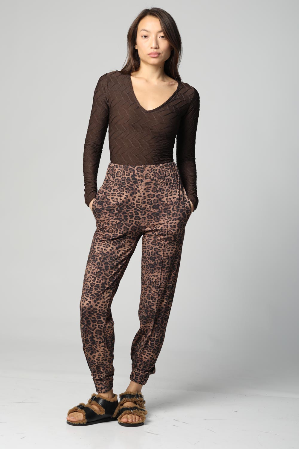 Best Dark Leopard Joggers