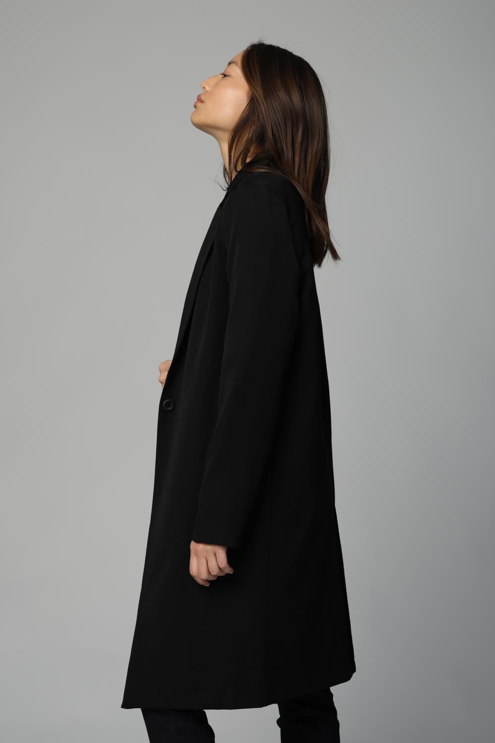 בלייזר שחור לנשים Longie Black Blazer