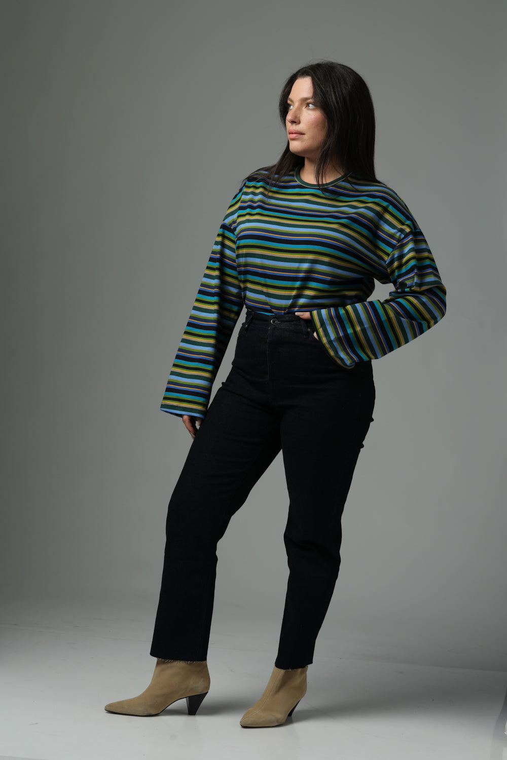 Girlfriend Stripes Bodysuit