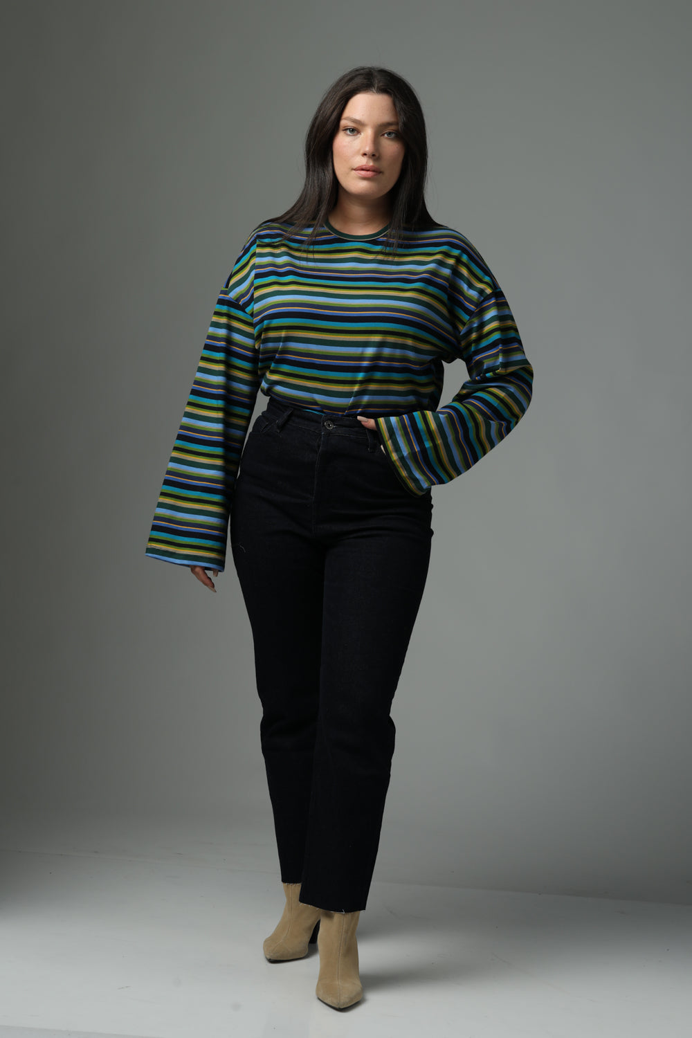 Girlfriend Stripes Bodysuit